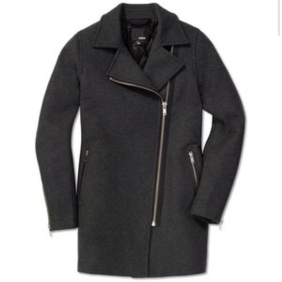 Aritzia Wilfred Free Gray Fei Wool Cashmere Coat - Picture 2 of 7